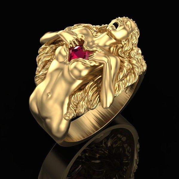 new fashion ruby inlay for love can give true heart women's ring 18k gold plated ring eternal anniversary gift, Golden;silver
new fashion ruby inlay for love can give true heart women's ring 18k gold plated ring eternal anniversary gift, Golden;silver
