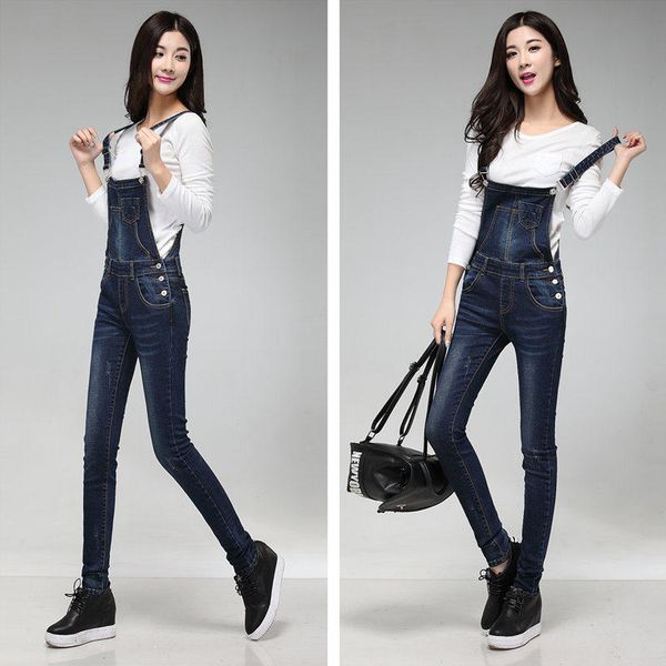women's trousers korean slim feet students slim trousers jumpsuit, Black;white
women's trousers korean slim feet students slim trousers jumpsuit, Black;white