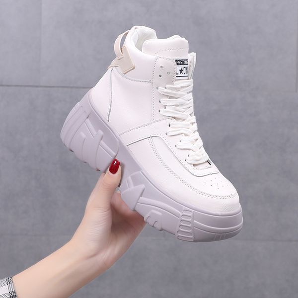 2020 pu platform shoes increased high to help women sports shoes tie muffin bottom flat women e14-54, Black
2020 pu platform shoes increased high to help women sports shoes tie muffin bottom flat women e14-54, Black