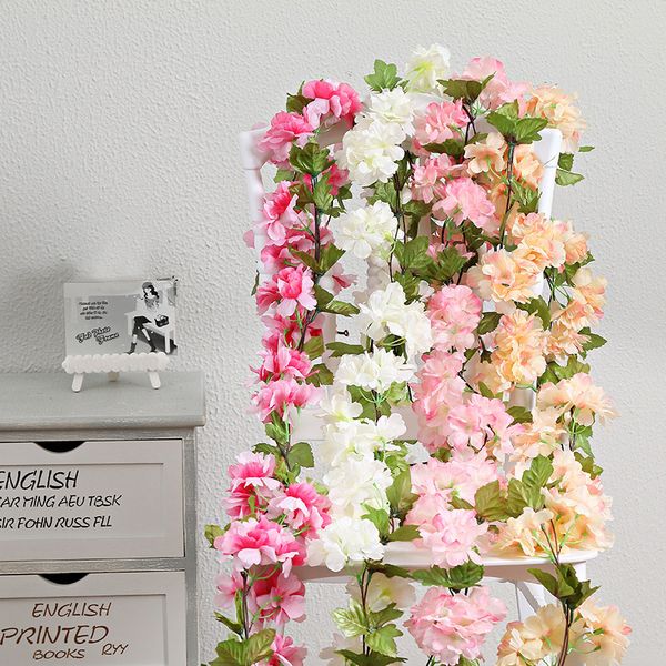 artificial cherry blossom flower vine diy wedding home party holiday layout garland decor fake silk flower rattan wisteria 220cm
artificial cherry blossom flower vine diy wedding home party holiday layout garland decor fake silk flower rattan wisteria 220cm