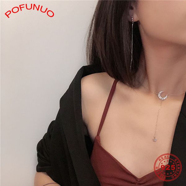 pofunuo 925 sterling silver moon пятиконечная звезда ожерелье простой дизайн циркон inloy чокеры любители довольно милые подарки
pofunuo 925 sterling silver moon пятиконечная звезда ожерелье простой дизайн циркон inloy чокеры любители довольно милые подарки