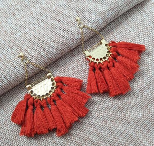 new european and american vogue fan-shaped tassel earring female bohemian wind eardrop exaggerates vogue classic delicate grace, Silver
new european and american vogue fan-shaped tassel earring female bohemian wind eardrop exaggerates vogue classic delicate grace, Silver