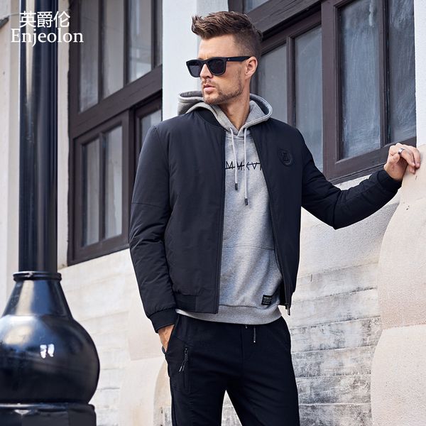enjeolon winter warm cotton padded jacket coat men black parka hoodies coat thick quilted men plus size 3xl mf0620, Tan;black
enjeolon winter warm cotton padded jacket coat men black parka hoodies coat thick quilted men plus size 3xl mf0620, Tan;black