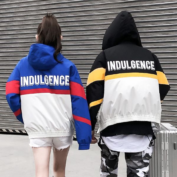 ветровка уличная мужская дизайнерские куртки мужская куртка 2018 года мода tide пара повседневная куртка осень молния тонкий письмо печати п, Black;brown 
ветровка уличная мужская дизайнерские куртки мужская куртка 2018 года мода tide пара повседневная куртка осень молния тонкий письмо печати п, Black;brown