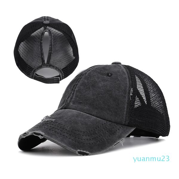 wholesale-baseball cap adjustable mesh cotton ponytail hat headwear outdoor sports wear with adjustable back closure for messy high buns, Black;white
wholesale-baseball cap adjustable mesh cotton ponytail hat headwear outdoor sports wear with adjustable back closure for messy high buns, Black;white