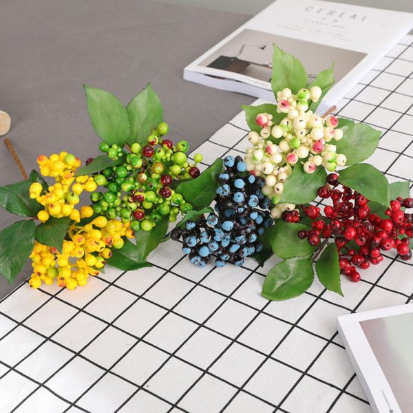 decorative flowers & wreaths artificial berry flower branch fake fruit home decoration
decorative flowers & wreaths artificial berry flower branch fake fruit home decoration