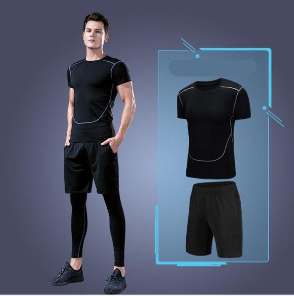 sports short sleeve t-shirt men's new fitness garment sweat fast-dry running basketball training compressed clothes, White;black
sports short sleeve t-shirt men's new fitness garment sweat fast-dry running basketball training compressed clothes, White;black