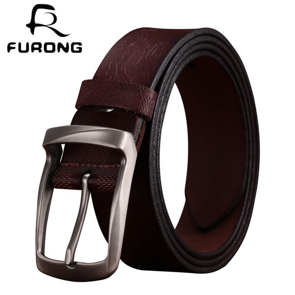 furong 2018 new design men belts cowhide embossing retro fashion genuine leather belts for male leisure luxury strap belt fr047, Black;brown
furong 2018 new design men belts cowhide embossing retro fashion genuine leather belts for male leisure luxury strap belt fr047, Black;brown