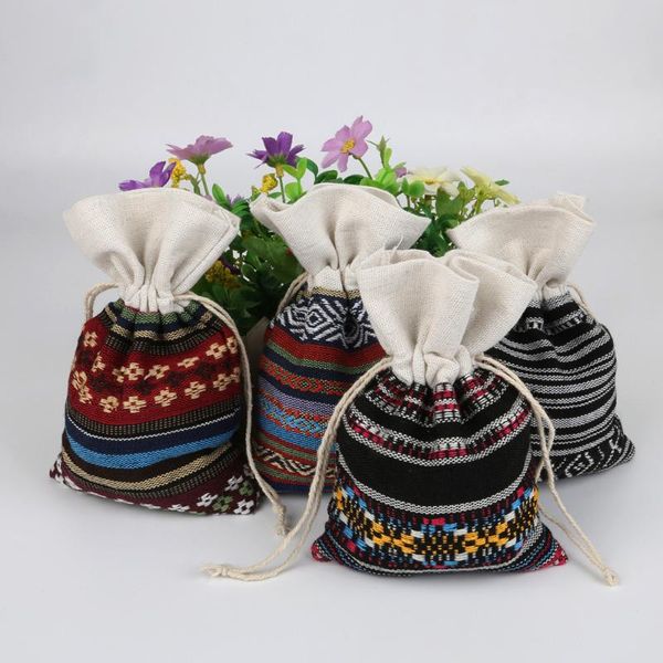 selling 11x16cm 5pcs bohemian ethnic wind cotton cloth pocket for gift bag stripes beads christmas jewelry pouches, Black
selling 11x16cm 5pcs bohemian ethnic wind cotton cloth pocket for gift bag stripes beads christmas jewelry pouches, Black