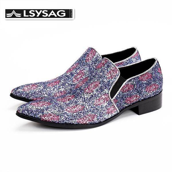 luxury genuine leather sequins men party shoes wedding formal dress shoes for men prom party handmade loafers plus size, Black
luxury genuine leather sequins men party shoes wedding formal dress shoes for men prom party handmade loafers plus size, Black