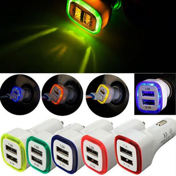 led dual ports car charger 5v 2.1a power adapter vehicle portable usb car charger adapter for samsung iphone huawei universal phones
led dual ports car charger 5v 2.1a power adapter vehicle portable usb car charger adapter for samsung iphone huawei universal phones