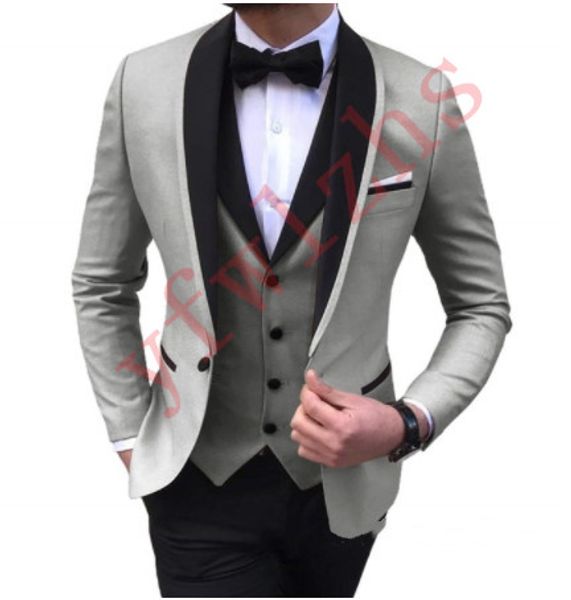 handsome one button groomsmen shawl lapel groom tuxedos men suits wedding/prom/dinner man blazer(jacket+pants+tie+vest) 785, Black;gray
handsome one button groomsmen shawl lapel groom tuxedos men suits wedding/prom/dinner man blazer(jacket+pants+tie+vest) 785, Black;gray