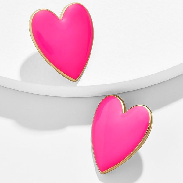 2019 street style black white pink yellow heart stud earrings for women minimalist korean fashion love heart enamel earring, Golden;silver
2019 street style black white pink yellow heart stud earrings for women minimalist korean fashion love heart enamel earring, Golden;silver
