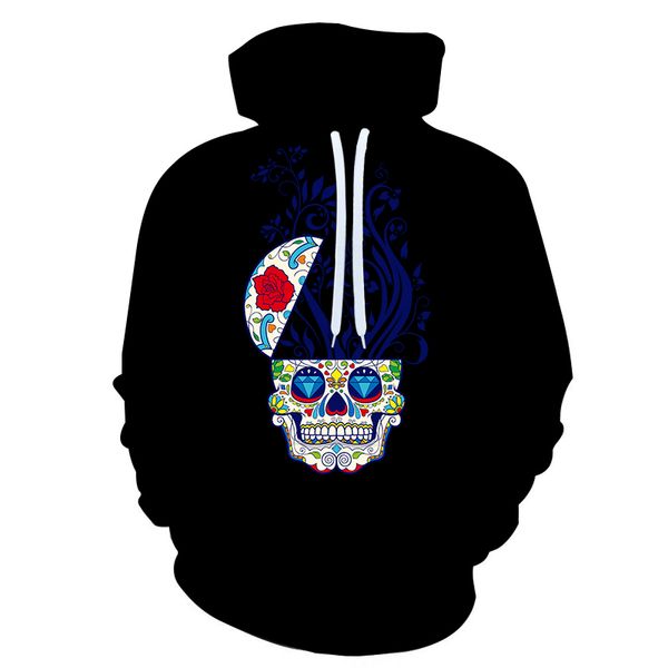 2019 new skull cute animation 3d printing hoodie men and women hip hop hooded sweatshirt winter streetwear plus-size 6xl, Black
2019 new skull cute animation 3d printing hoodie men and women hip hop hooded sweatshirt winter streetwear plus-size 6xl, Black