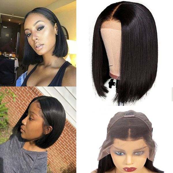 bob ear to ear lace lace front human hair wigs 13x4 straight bob short lace wigs natural color straight short wig, Black;brown
bob ear to ear lace lace front human hair wigs 13x4 straight bob short lace wigs natural color straight short wig, Black;brown