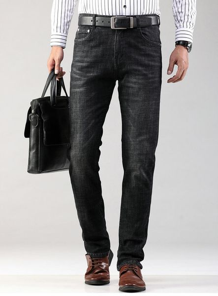 19ss new luxury brand mens jeans designer business elastic washed trousers autumn winter retro cotton thickening straight pants selling, Blue
19ss new luxury brand mens jeans designer business elastic washed trousers autumn winter retro cotton thickening straight pants selling, Blue