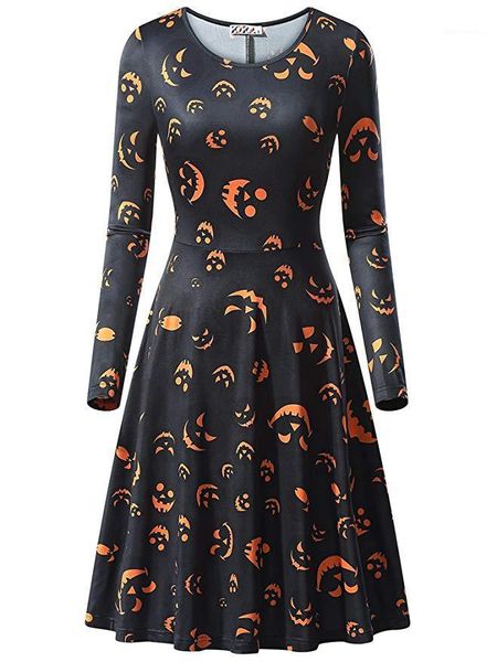 dresses crew neck long sleeve female clothing fashion style 3d print casual apparel halloween women festival designer, Black;gray
dresses crew neck long sleeve female clothing fashion style 3d print casual apparel halloween women festival designer, Black;gray