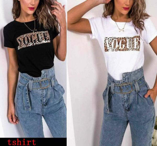 womens designer t shirt luxury letter vogue printed short sleeves casual leopard pattern tees for summer new lll9062506, White
womens designer t shirt luxury letter vogue printed short sleeves casual leopard pattern tees for summer new lll9062506, White