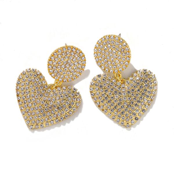 pendant stud earrings for woman girls fashion luxury designer super glittering full diamonds cute lovely heart, Golden;silver
pendant stud earrings for woman girls fashion luxury designer super glittering full diamonds cute lovely heart, Golden;silver