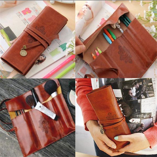 new trendy retro vintage pencil pen case cosmetic pouch pocket portable school supplies pencil bags
new trendy retro vintage pencil pen case cosmetic pouch pocket portable school supplies pencil bags