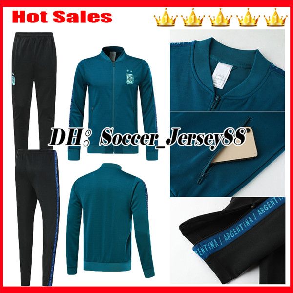 2019 2020 argentina tracksuit training suit soccer jerseys jacket survetement messi dybala aguero icardi camiseta de futbol football kits, Black;yellow
2019 2020 argentina tracksuit training suit soccer jerseys jacket survetement messi dybala aguero icardi camiseta de futbol football kits, Black;yellow