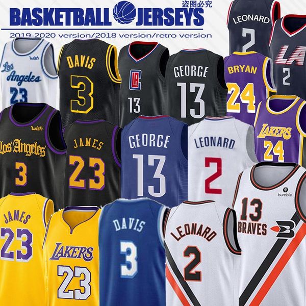 23 lebron james basketball jersey 3 anthony ncaa davis kawhi ncaa 2 leonard jersey 13 george kendrick basketball jerseys university, Black;red
23 lebron james basketball jersey 3 anthony ncaa davis kawhi ncaa 2 leonard jersey 13 george kendrick basketball jerseys university, Black;red