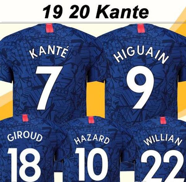 19 20 kante occer jer ey higuain hazard pedro morata giroud willian fabrega jorginho men football hirt new blue hort leeve uniform
19 20 kante occer jer ey higuain hazard pedro morata giroud willian fabrega jorginho men football hirt new blue hort leeve uniform