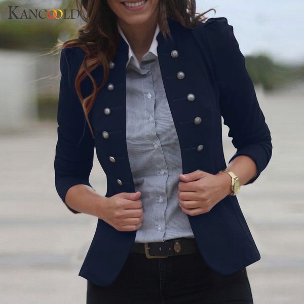 kancoold coats women winter warm vintage tailcoat jacket overcoat outwear uniform buttons new woman coats and jackets 2019jul29, Black;brown
kancoold coats women winter warm vintage tailcoat jacket overcoat outwear uniform buttons new woman coats and jackets 2019jul29, Black;brown