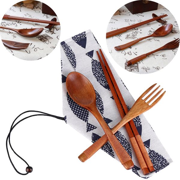 3pcs Set Japanese Vintage Portable Wire Wrapped Wooden Chopsticks Spoon Fork Tableware New Gift Bag Travel Supplies HX0618
3pcs Set Japanese Vintage Portable Wire Wrapped Wooden Chopsticks Spoon Fork Tableware New Gift Bag Travel Supplies HX0618