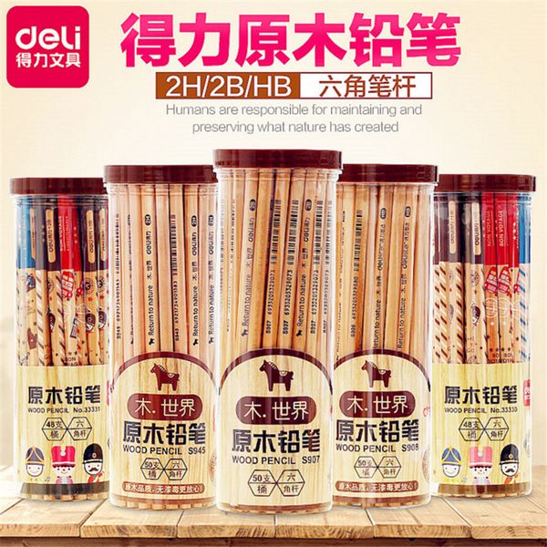 50 pcs/set hb/2b standard pencils classic novelty wooden pencil for kids stationery school writing drawing supplies
50 pcs/set hb/2b standard pencils classic novelty wooden pencil for kids stationery school writing drawing supplies