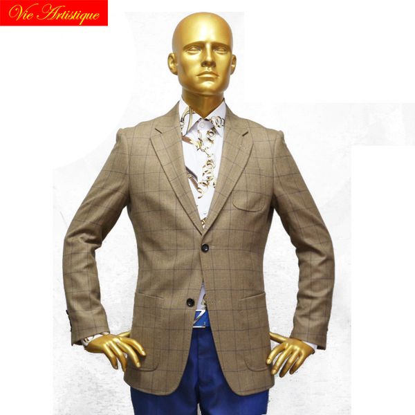 custom tailor made men's bespoke suits business formal wedding bespoke 1 piece hunter jacket coat plaid tweed wool 2019 winter, White;black
custom tailor made men's bespoke suits business formal wedding bespoke 1 piece hunter jacket coat plaid tweed wool 2019 winter, White;black