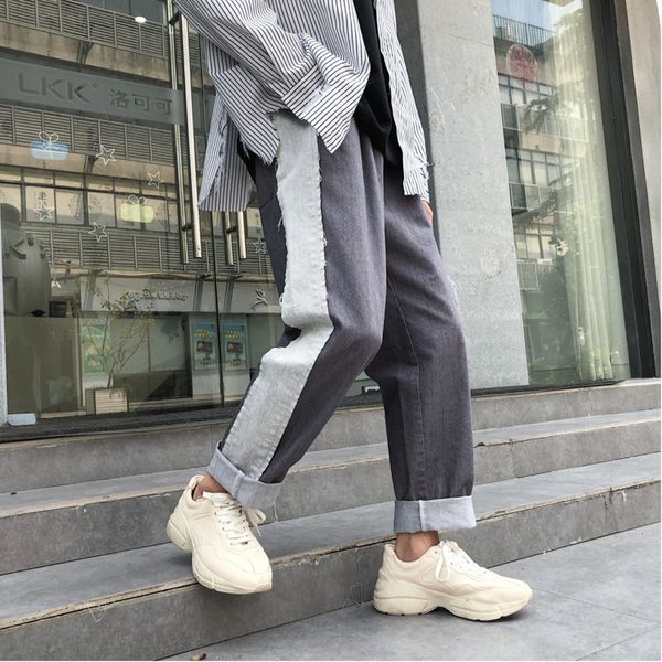 autumn and winter new jeans men fashion wash retro loose hip hop denim pants man casual straight cowboy trousers male clothes, Blue
autumn and winter new jeans men fashion wash retro loose hip hop denim pants man casual straight cowboy trousers male clothes, Blue