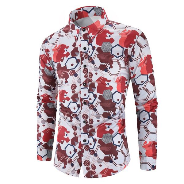 men shirt long sleeve casual men's casual long sleeve new style slim fit 3d printing shirt blouse g2, White;black
men shirt long sleeve casual men's casual long sleeve new style slim fit 3d printing shirt blouse g2, White;black