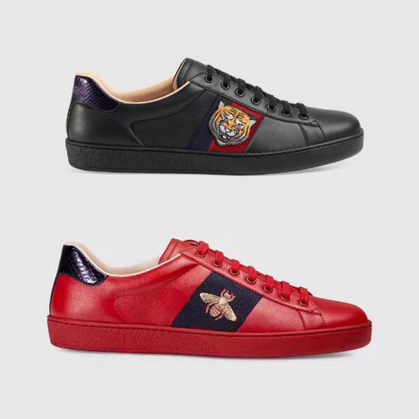 2020 new arrival fashion genuine leather men women casual shoes luxury designer sneakers shoes bee embroidered, Black
2020 new arrival fashion genuine leather men women casual shoes luxury designer sneakers shoes bee embroidered, Black