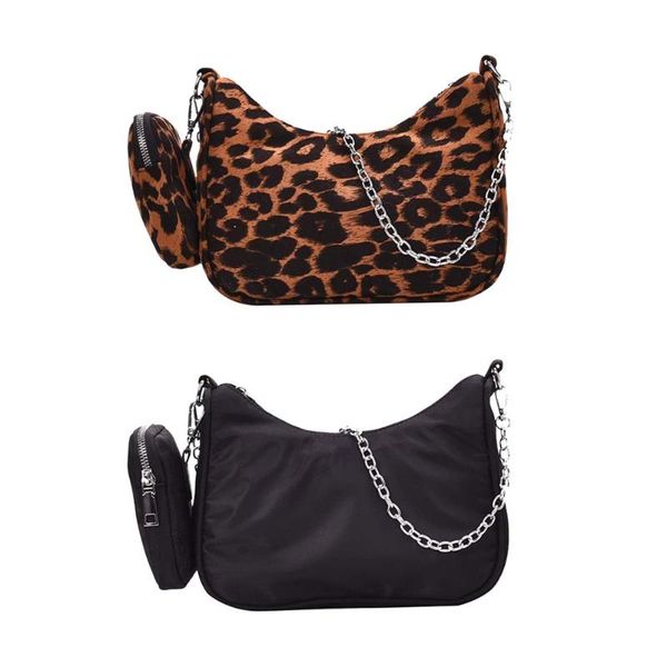 2pcs fashion nylon crossbody bag women solid color leopard small purse pendant casual shoulder messenger handbag
2pcs fashion nylon crossbody bag women solid color leopard small purse pendant casual shoulder messenger handbag