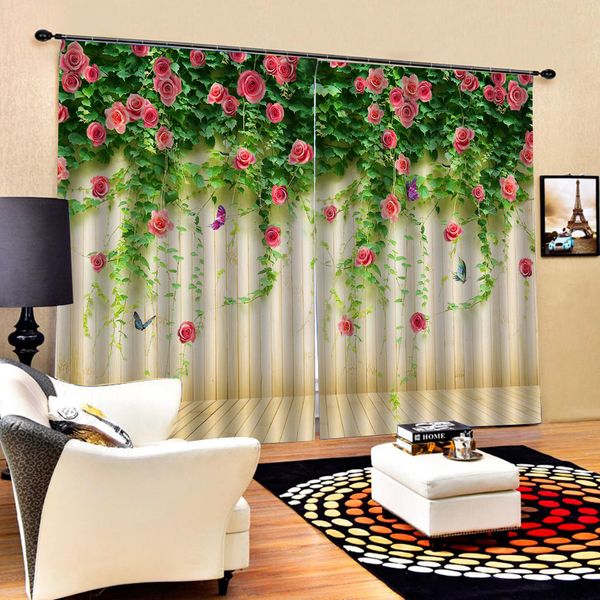 luxury blackout curtains 3d window curtains for living room bedroom green leaf red rose curtains
luxury blackout curtains 3d window curtains for living room bedroom green leaf red rose curtains