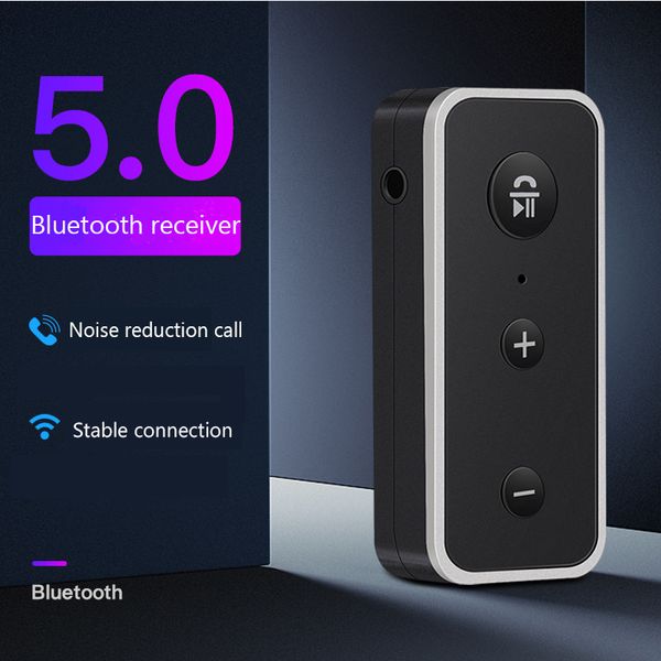 

new bt510 car wireless bluetooth 5.0 receiver new 3.5aux audio car bluetooth music receiver xc-20