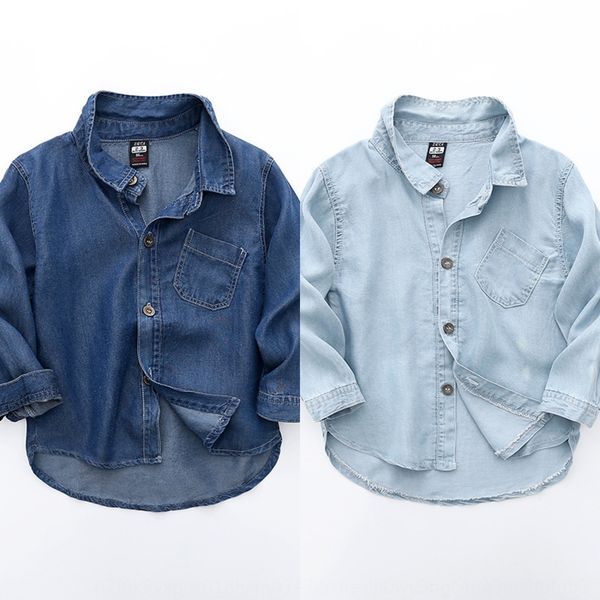 long and jeans sleeve denim shirt autumn children's jeans 2020 solid color medium and large children's casual shirt, White;black
long and jeans sleeve denim shirt autumn children's jeans 2020 solid color medium and large children's casual shirt, White;black