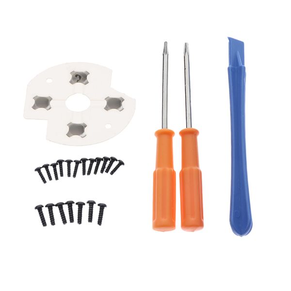 1 piece replacement abxy button metal patch pad part for xbox one controller + video game repair tool kit t8h t6 screwdriver
1 piece replacement abxy button metal patch pad part for xbox one controller + video game repair tool kit t8h t6 screwdriver