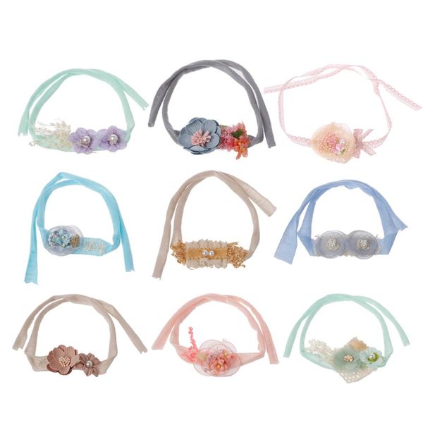 newborn pgraphy props flower headband baby girls handmade tieback headwear headband pgraphy newborn accessories, Slivery;white
newborn pgraphy props flower headband baby girls handmade tieback headwear headband pgraphy newborn accessories, Slivery;white
