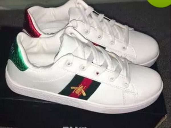 new spring ms embroidery small white shoes for men and women casual walking shoes size 36-44, Black