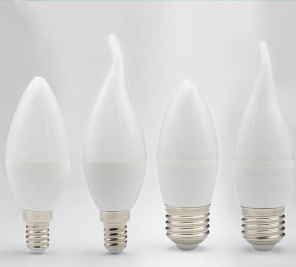 

led lights led bulbs candle bulb smd2835 e27 b22 3w 5w 110v 220v 265v 3000k 4000k 6000k