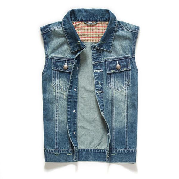 fashion mens motorcycle jean vest black ripped destroyed washed slim fit sleeveless denim jacket for men, Black;white
fashion mens motorcycle jean vest black ripped destroyed washed slim fit sleeveless denim jacket for men, Black;white