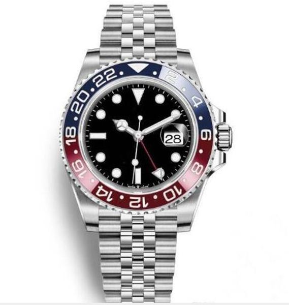 mens wristwatch blue black ceramic bezel stainless steel watch 116710 automatic gmt movement limited watch new jubilee master, Slivery;brown
mens wristwatch blue black ceramic bezel stainless steel watch 116710 automatic gmt movement limited watch new jubilee master, Slivery;brown