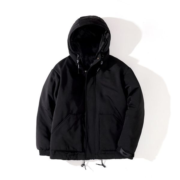 2019 new men's autumn and winter jacket warm down jacket outdoor hooded down jacket windproof sports coat xfxff9191, Black
2019 new men's autumn and winter jacket warm down jacket outdoor hooded down jacket windproof sports coat xfxff9191, Black