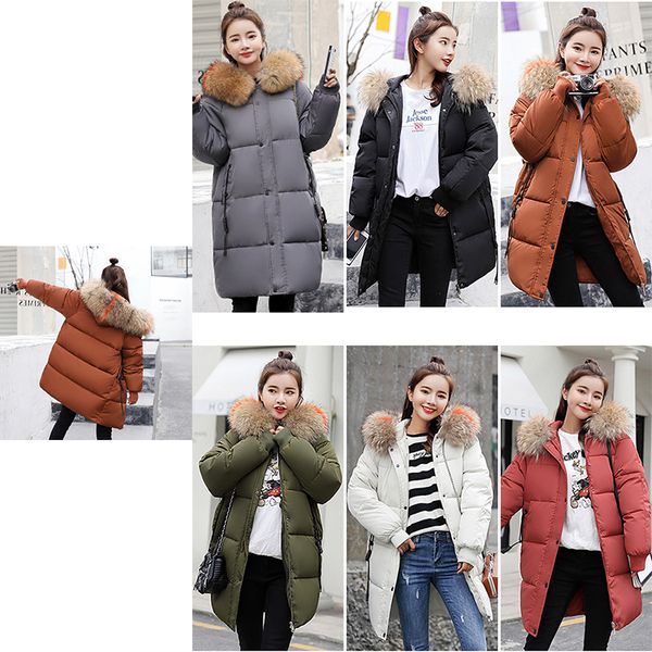 winter hooded warm down coat women casual long down jackets ladies thicken cotton parka plus size outerwear korean harajuku coat, Black
winter hooded warm down coat women casual long down jackets ladies thicken cotton parka plus size outerwear korean harajuku coat, Black