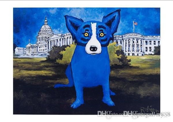 washington blue dog hand-painted /hd print abstract animal art oil painting home decor wall art on canvas multi sizes a124 0311
washington blue dog hand-painted /hd print abstract animal art oil painting home decor wall art on canvas multi sizes a124 0311