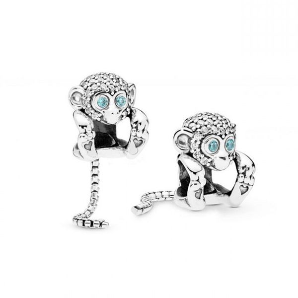 new authentic 100% 925 sterling silver beads charm shining naughty monkey charms fit pandora bracelets diy women jewelry, Black
new authentic 100% 925 sterling silver beads charm shining naughty monkey charms fit pandora bracelets diy women jewelry, Black