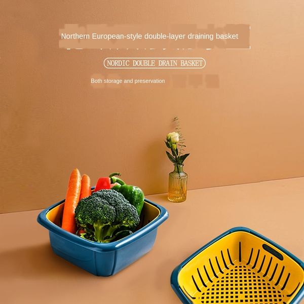 creative multi-functional double-layer drain basket kitchen refrigerator drain fresh-keeping refrigerator fruit box plastic fruit storage ba
creative multi-functional double-layer drain basket kitchen refrigerator drain fresh-keeping refrigerator fruit box plastic fruit storage ba