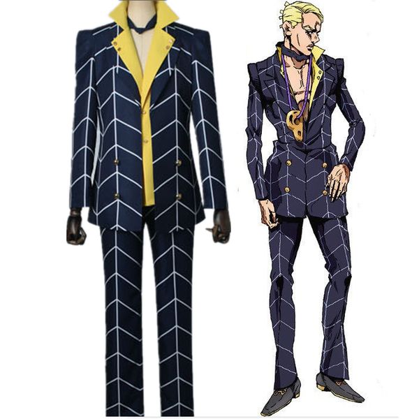 jojo's bizarre adventure prosciutto cosplay costume halloween, Black
jojo's bizarre adventure prosciutto cosplay costume halloween, Black